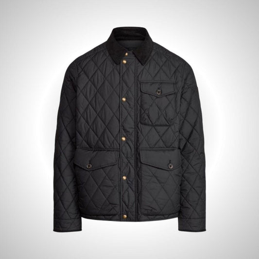 The Beaton Quilted Jacket Ralph Lauren Elorien Black S 